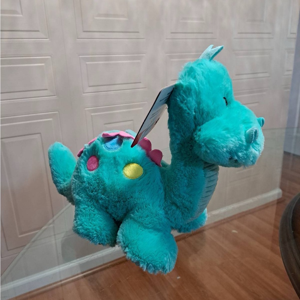 Brand New Smoochy Pet Pals Dinosaur 10” Very Solf Dog Toy..